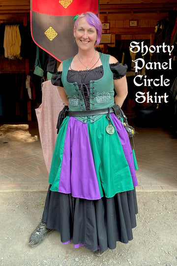 Shorty Circle Skirt with pockets
