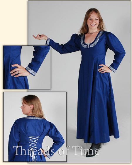 Celtic Maiden Dress | Historically Influenced Dresses for Highland Games & Ren Garb | Threads of Time
