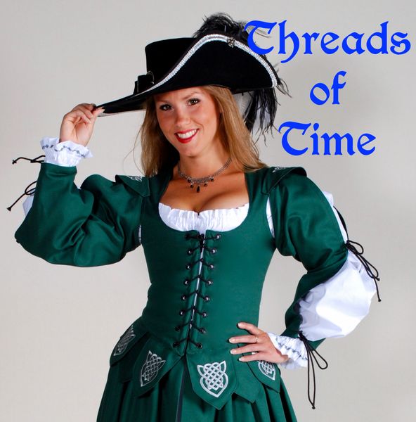 Merchant Bodice / Petal Bodice - plain or Celtic embroidered