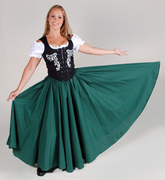 Circle Skirt or Panel Circle Skirt with Pockets Threads Of Time