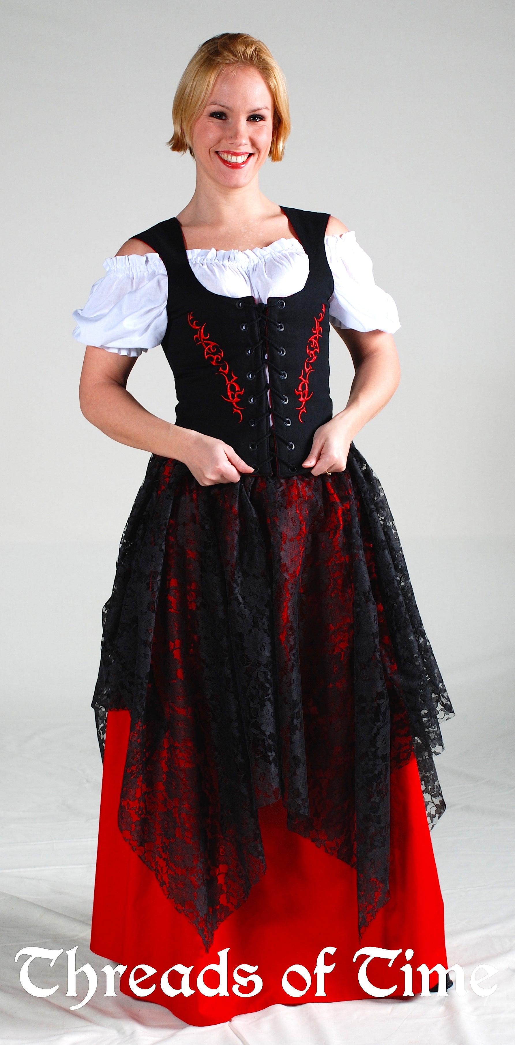 Dagged Skirt - Celtic, Lace, Plain