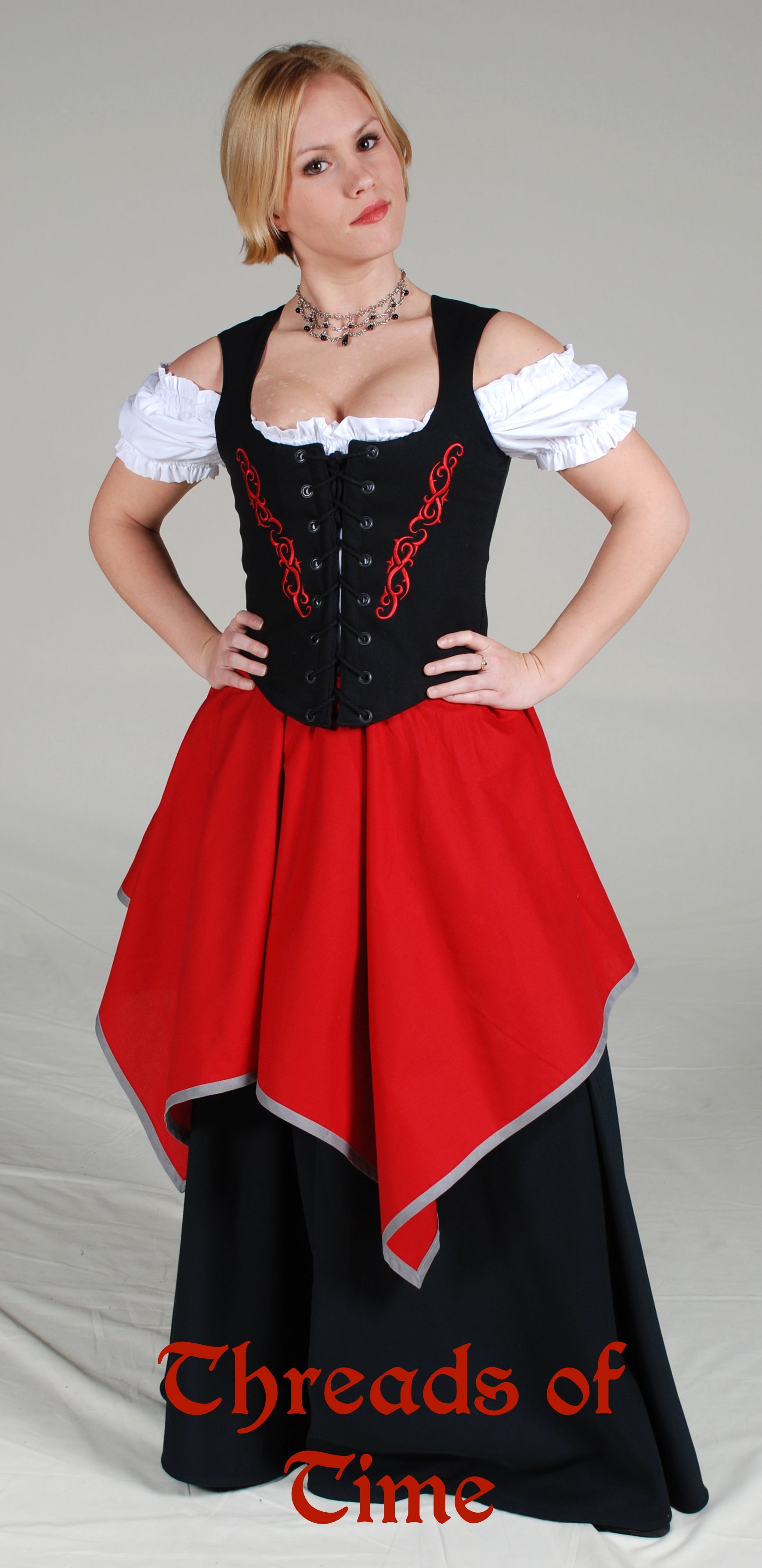 Dagged Skirt - Celtic, Lace, Plain