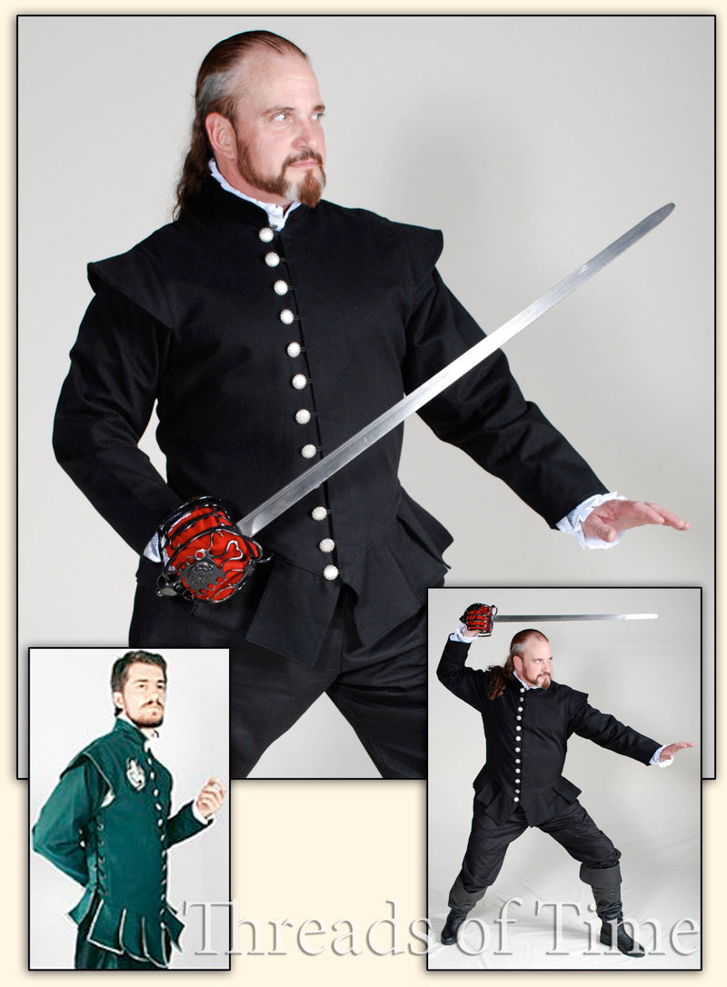 Renaissance Doublets For Men | Renaissance Faire Garb Doublets | Threads of Time