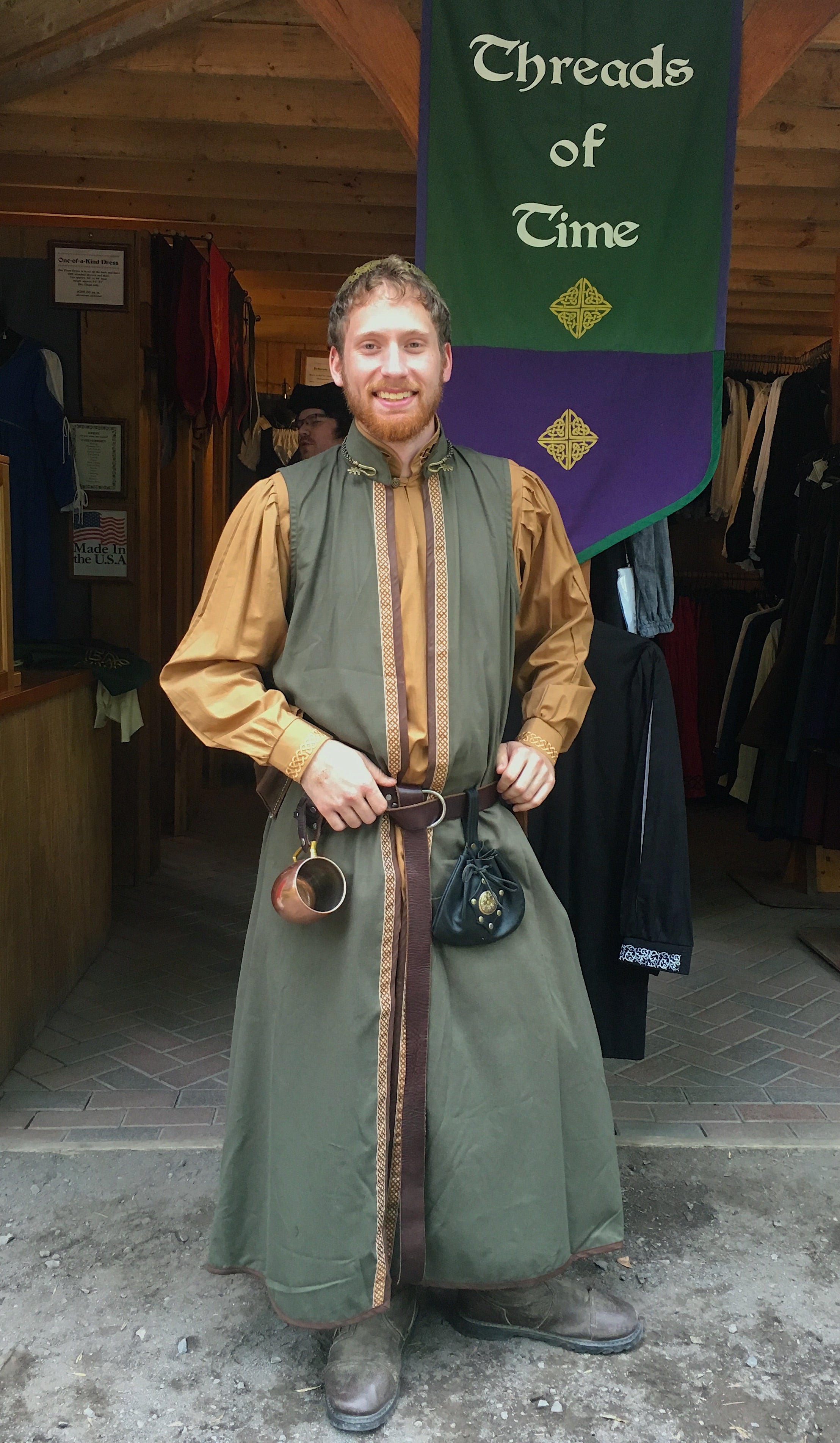 Unisex LARP Duster | Renaissance Duster Costume | Threads of Time