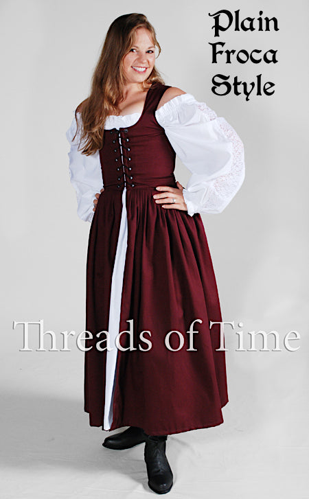 Froca (Irish Bog Dress) | Celtic Dress for Highland Games & Renaissance Faires | Threads of Time