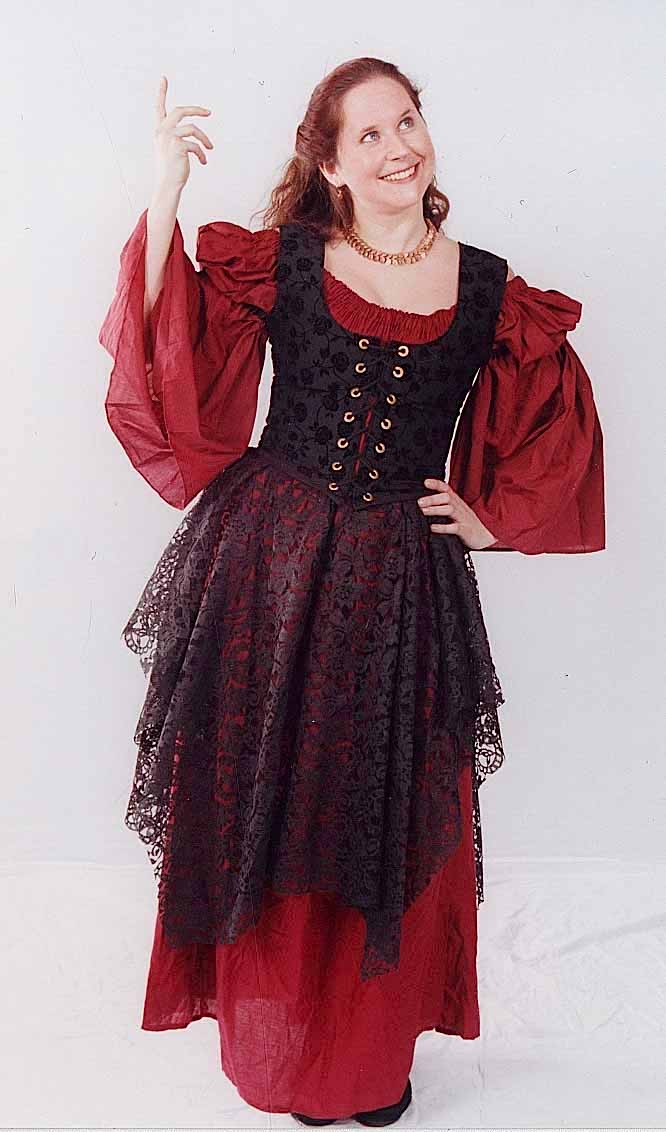 Dagged Skirt - Celtic, Lace, Plain