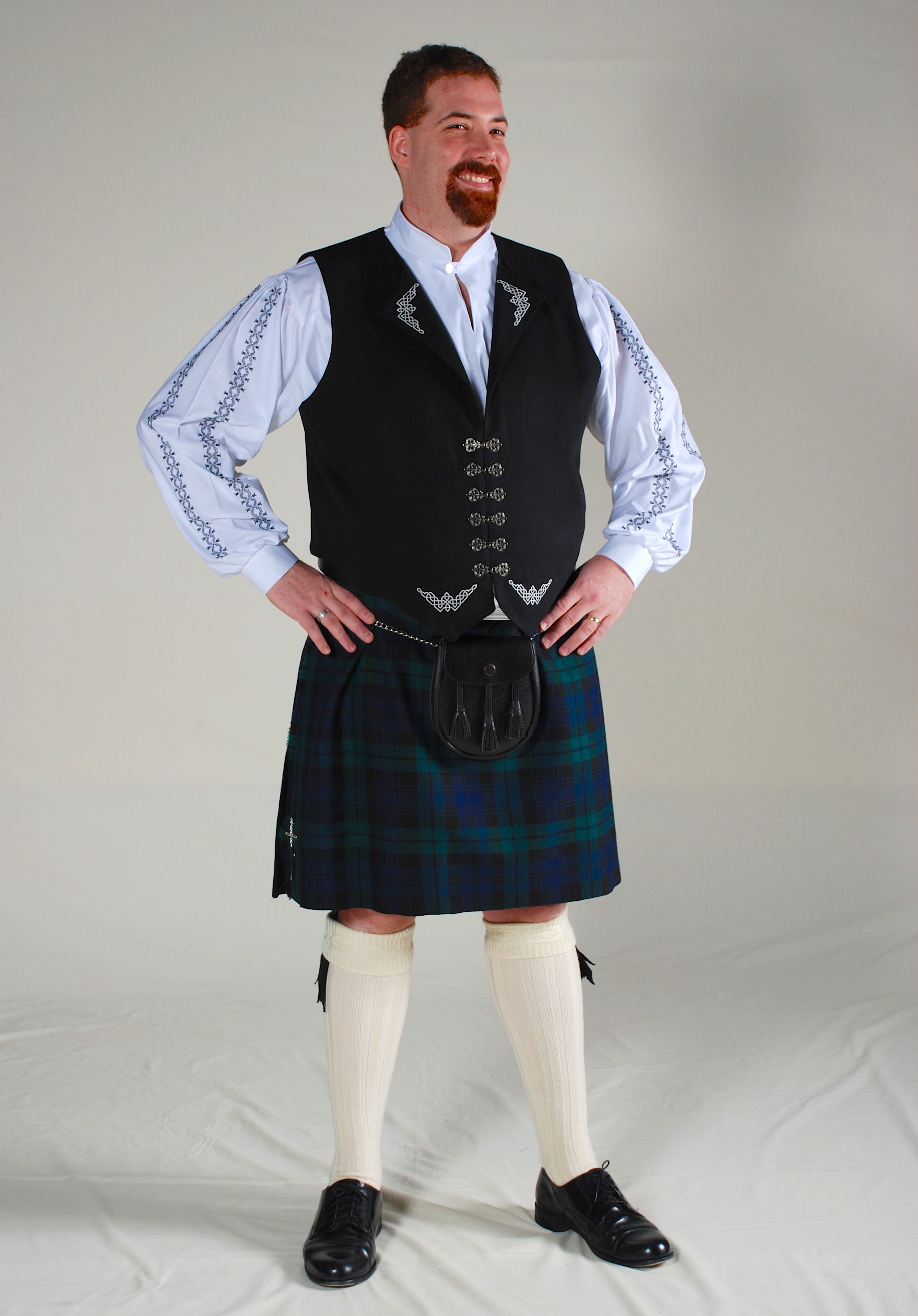 Celtic Inverness Vest / James Vest | Highland Games Vest |  Threads of Time