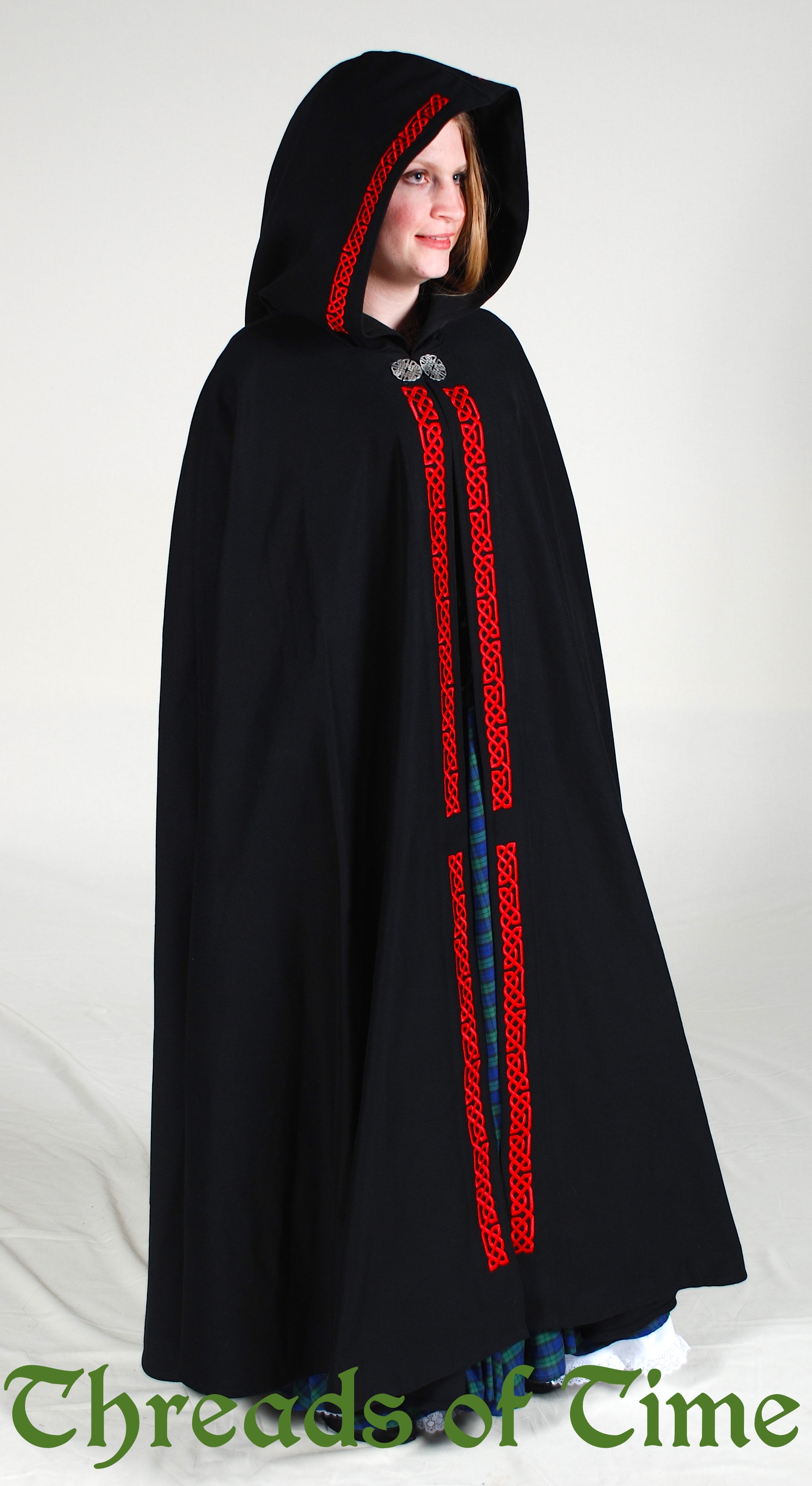 Embroidered Cloak - Knotty, Tribal