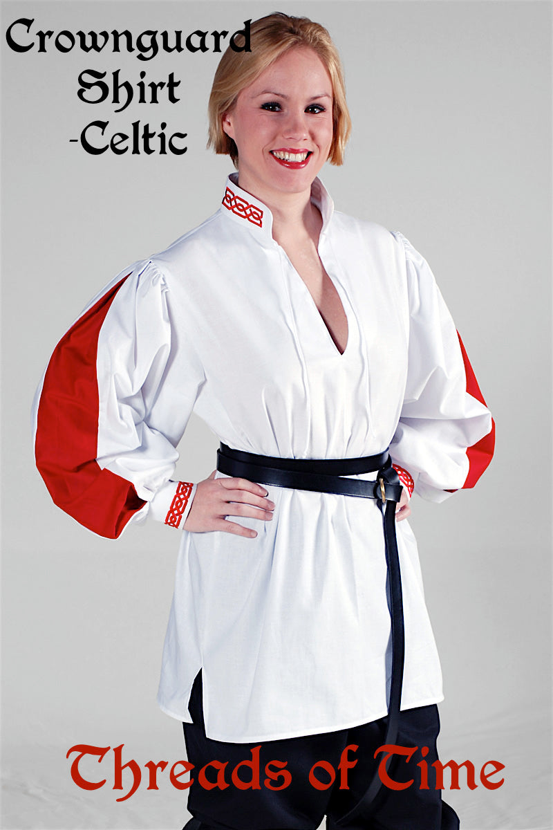 Crownguard Tunic - Ladies - ALL STYLES -Celtic, Tribal, Ironworks, Tudor Rose