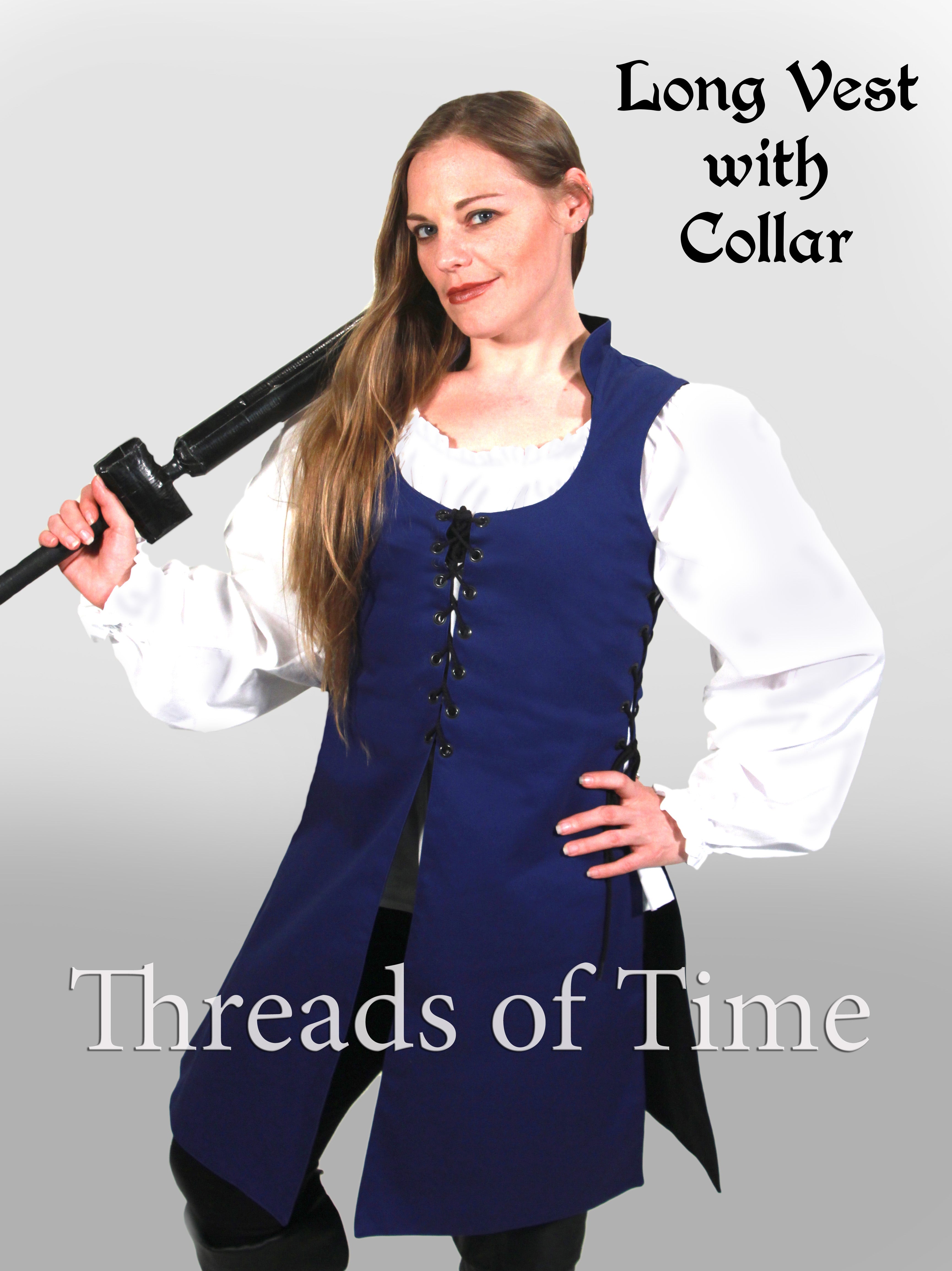 Lady Long Vest - All Options