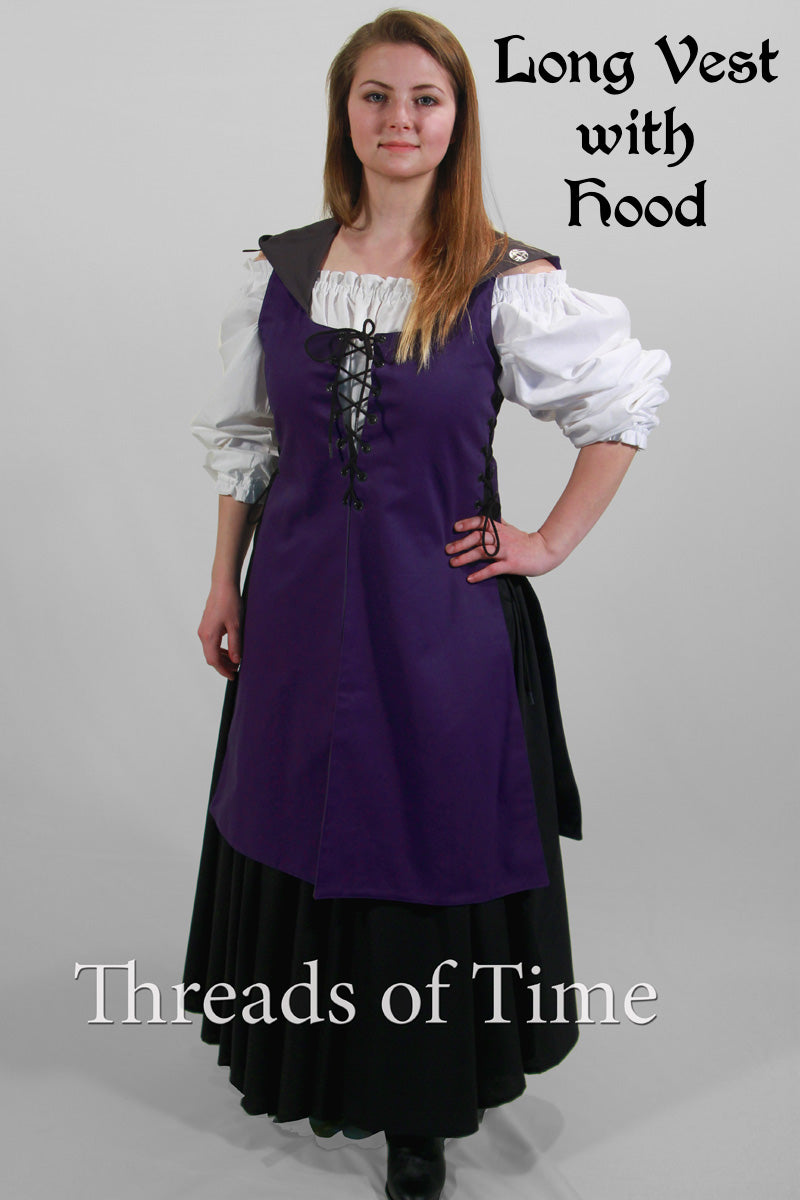 Lady Long Vest - All Options