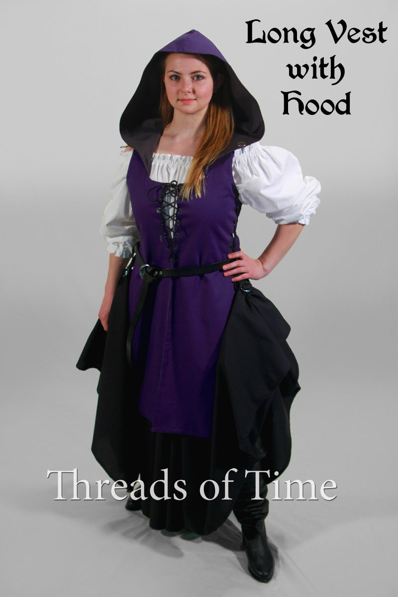 Lady Long Vest - All Options