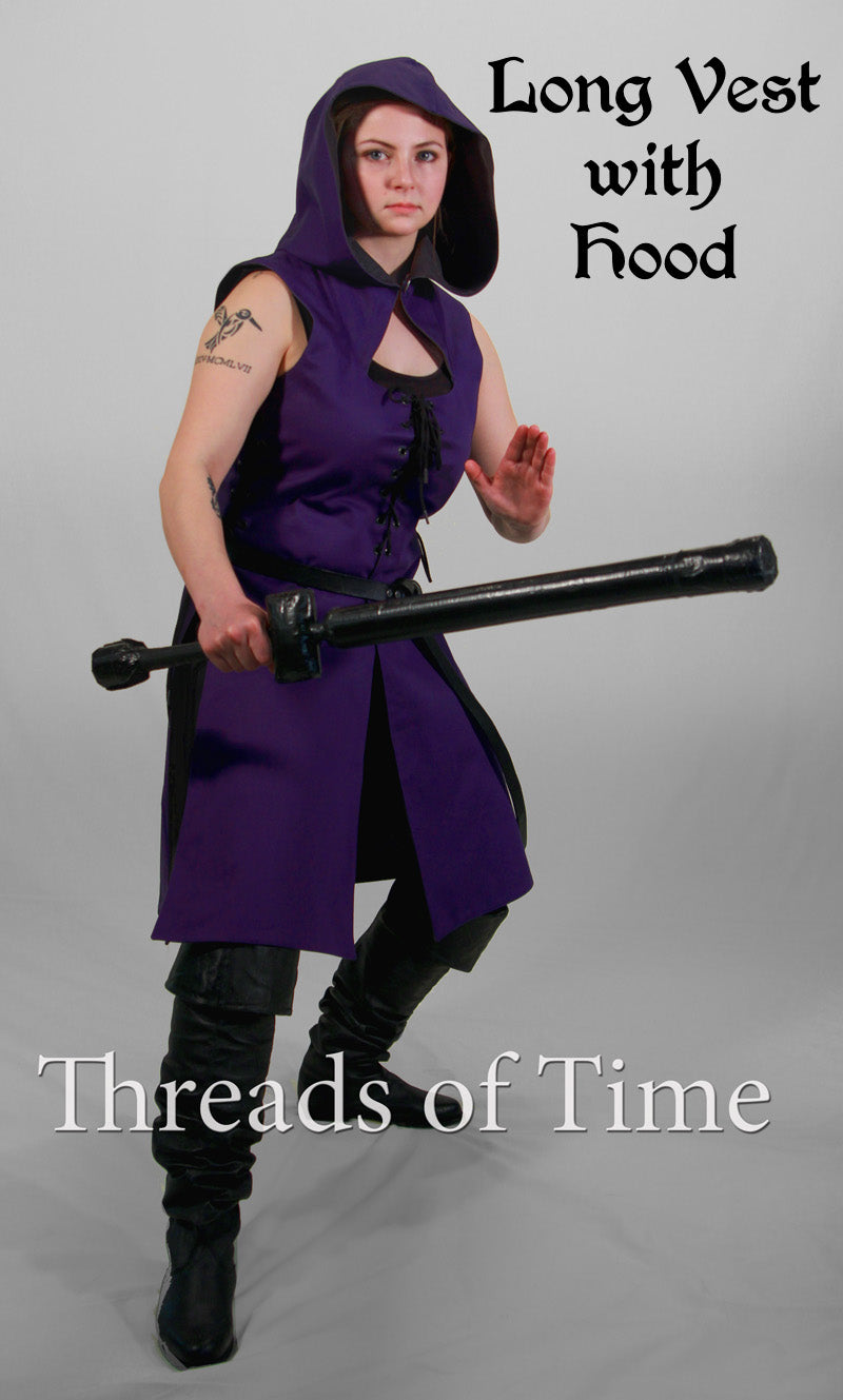 Lady Long Vest - All Options