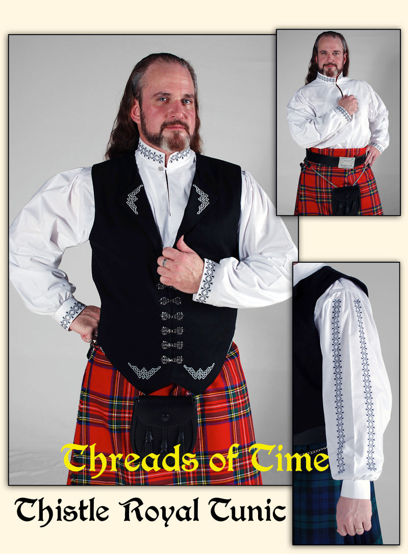 Royal Tunic | Renaissance LARP & Highland Games Tunic | Threads of Time