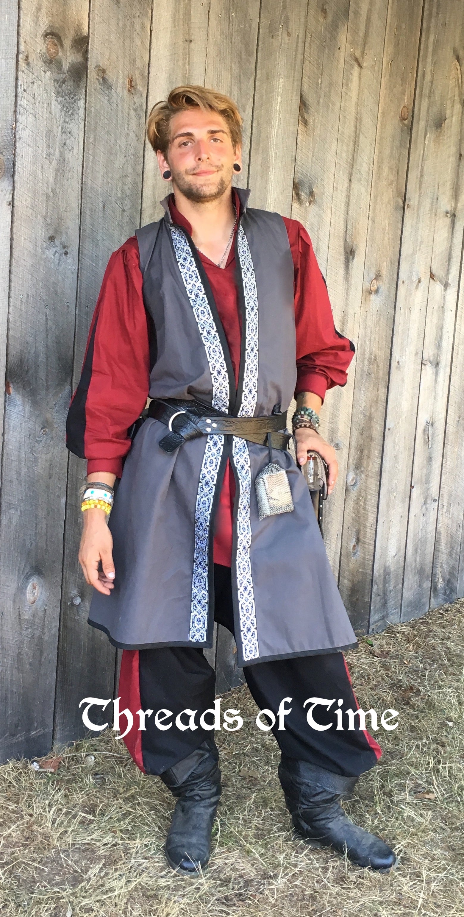 Unisex LARP Duster | Renaissance Duster Costume | Threads of Time