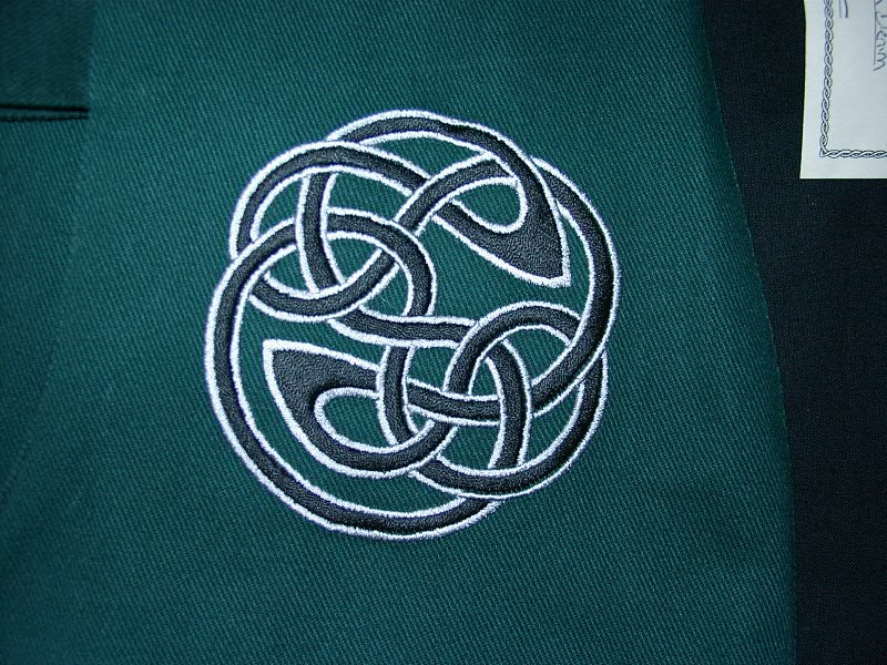 Wallace Long Vest | Celtic, Fantasy LARP, Ren Faire Garb Vest | Threads of Time