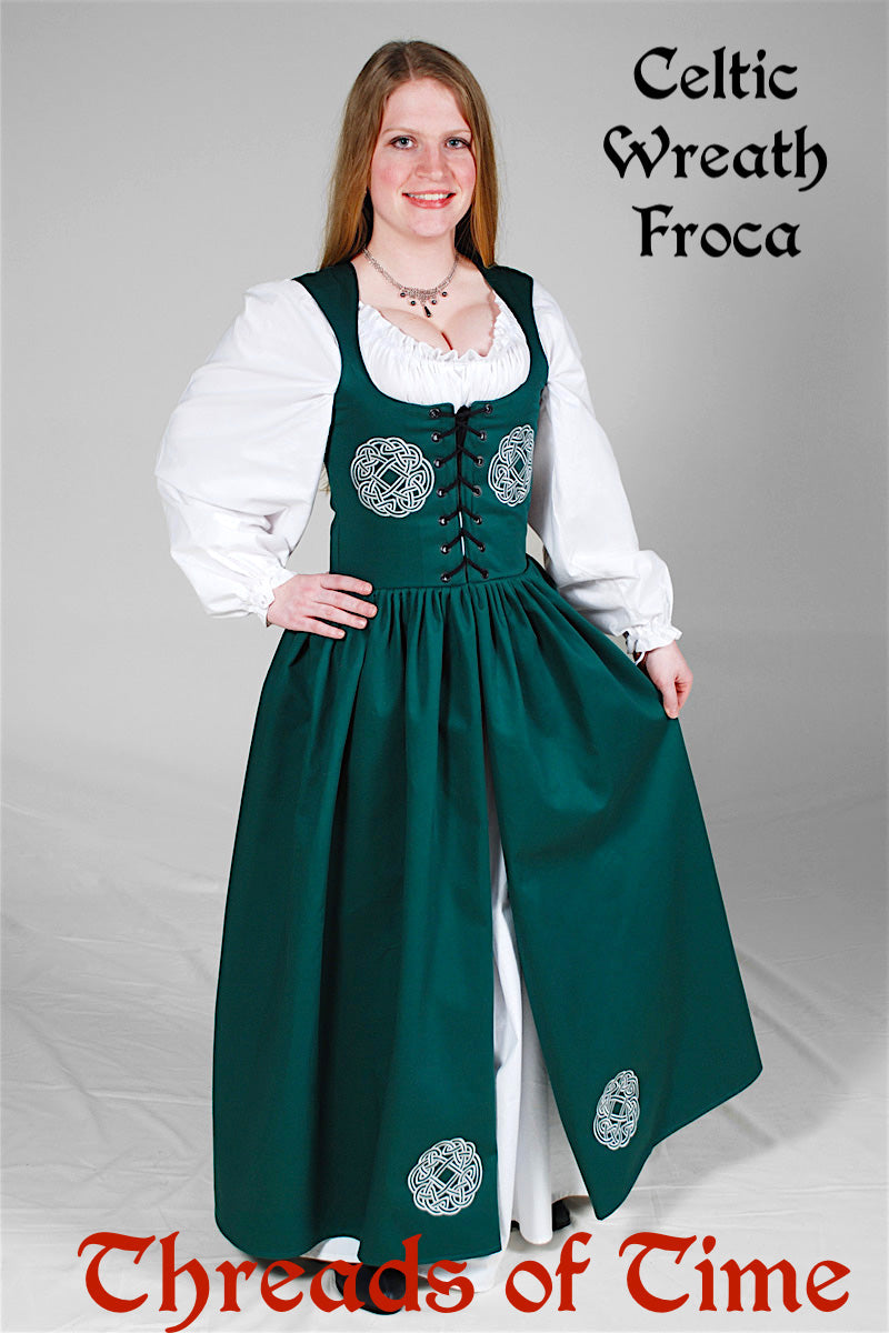 Froca (Irish Bog Dress) | Celtic Dress for Highland Games & Renaissance Faires | Threads of Time