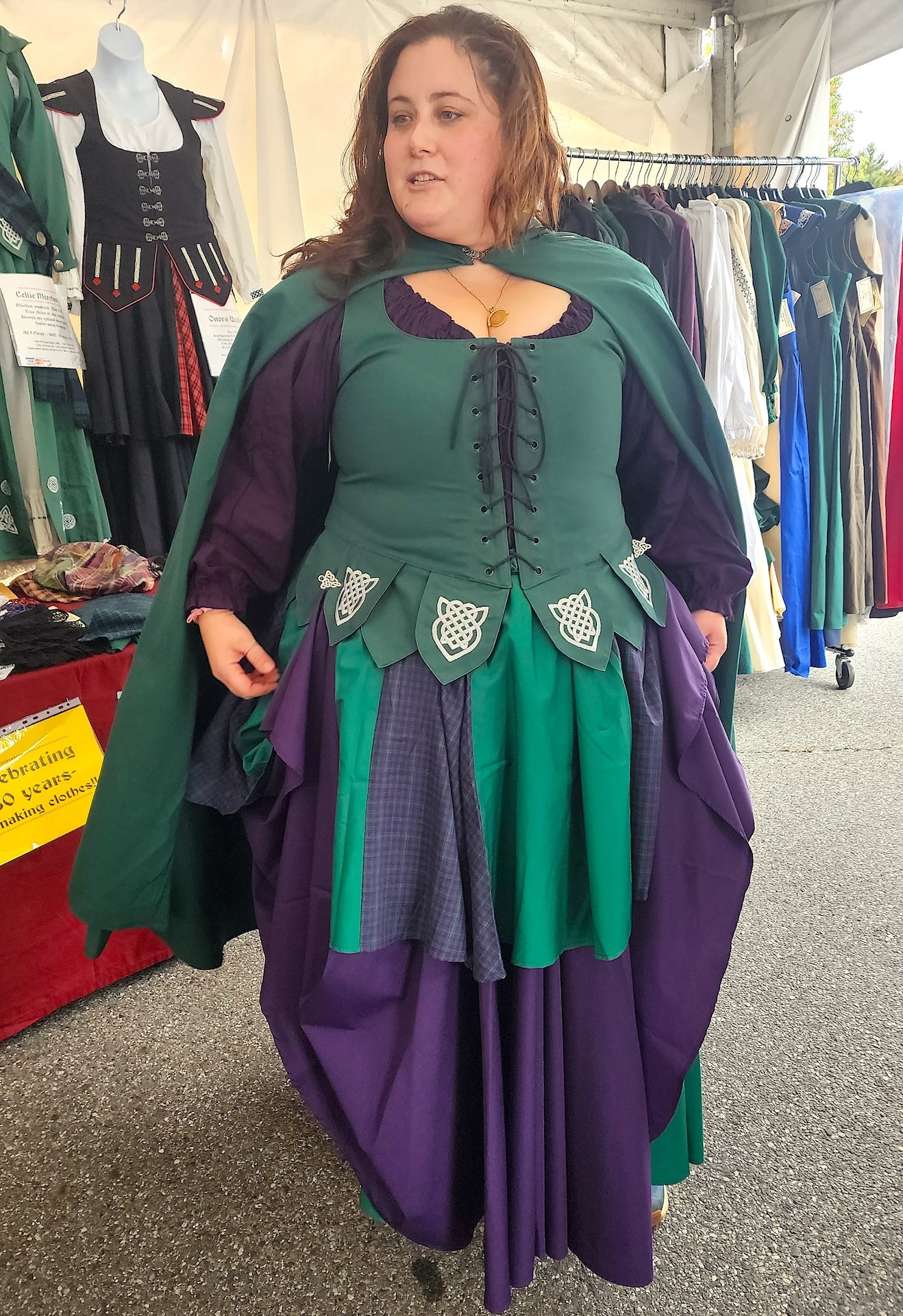 Merchant Bodice / Petal Bodice - plain or Celtic embroidered