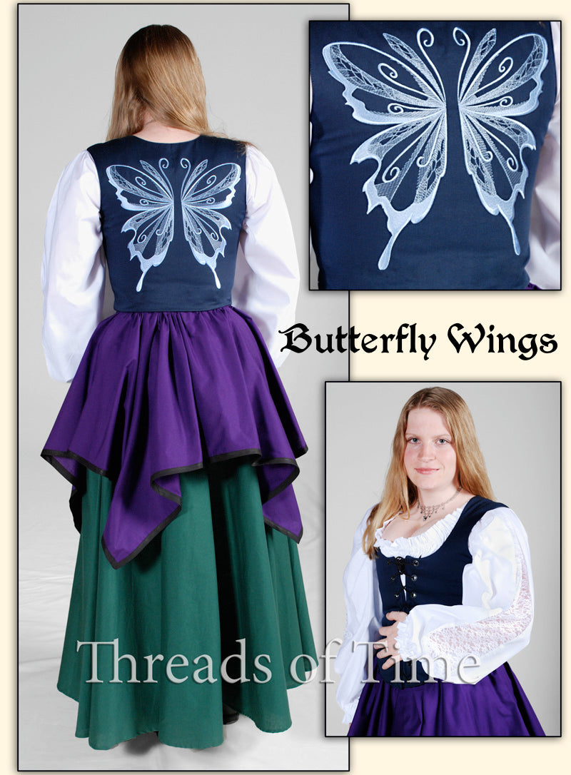 Wing Bodices - Angel, Butterfly, Dark Angel, Tribal