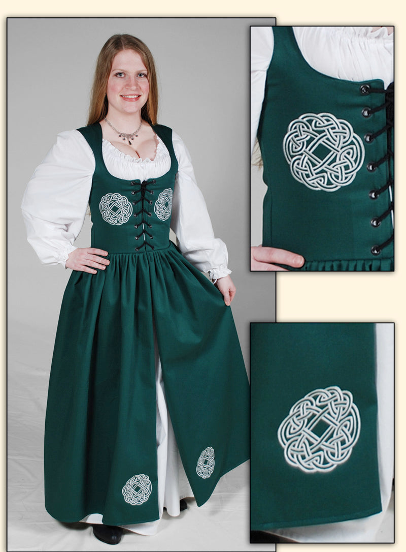 Froca (Irish Bog Dress)  Celtic Dress for Highland Games
