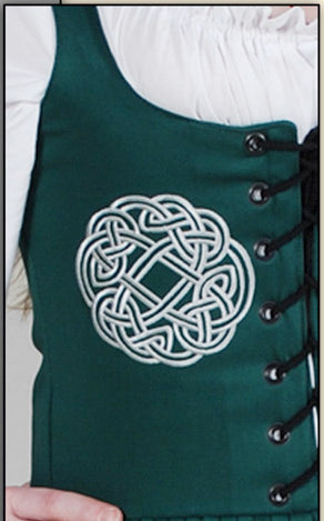 Froca - Plain, Celtic, Celtic Wreath (Irish Bog Dress)