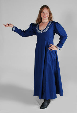 maiden dress Meadow In Stock / M You can combine it with medieval accessories and accessories to create an authentic and captivating look Lightweight Medieval Maiden Dress -