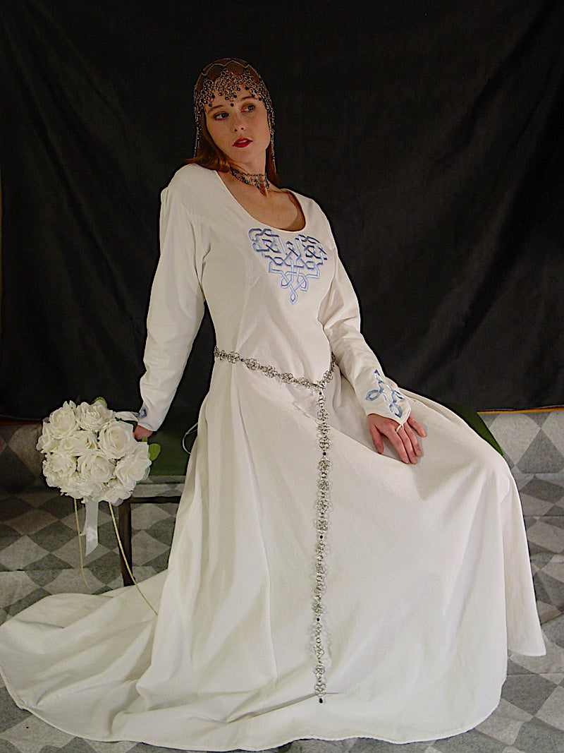 Lady of Shalott Dress, Pre Raphaelite Dress, Waterhouse, Medieval Dress,  Pagan Wedding, Fantasy Gown, Handfasting, Fairytale, Gothic - Etsy