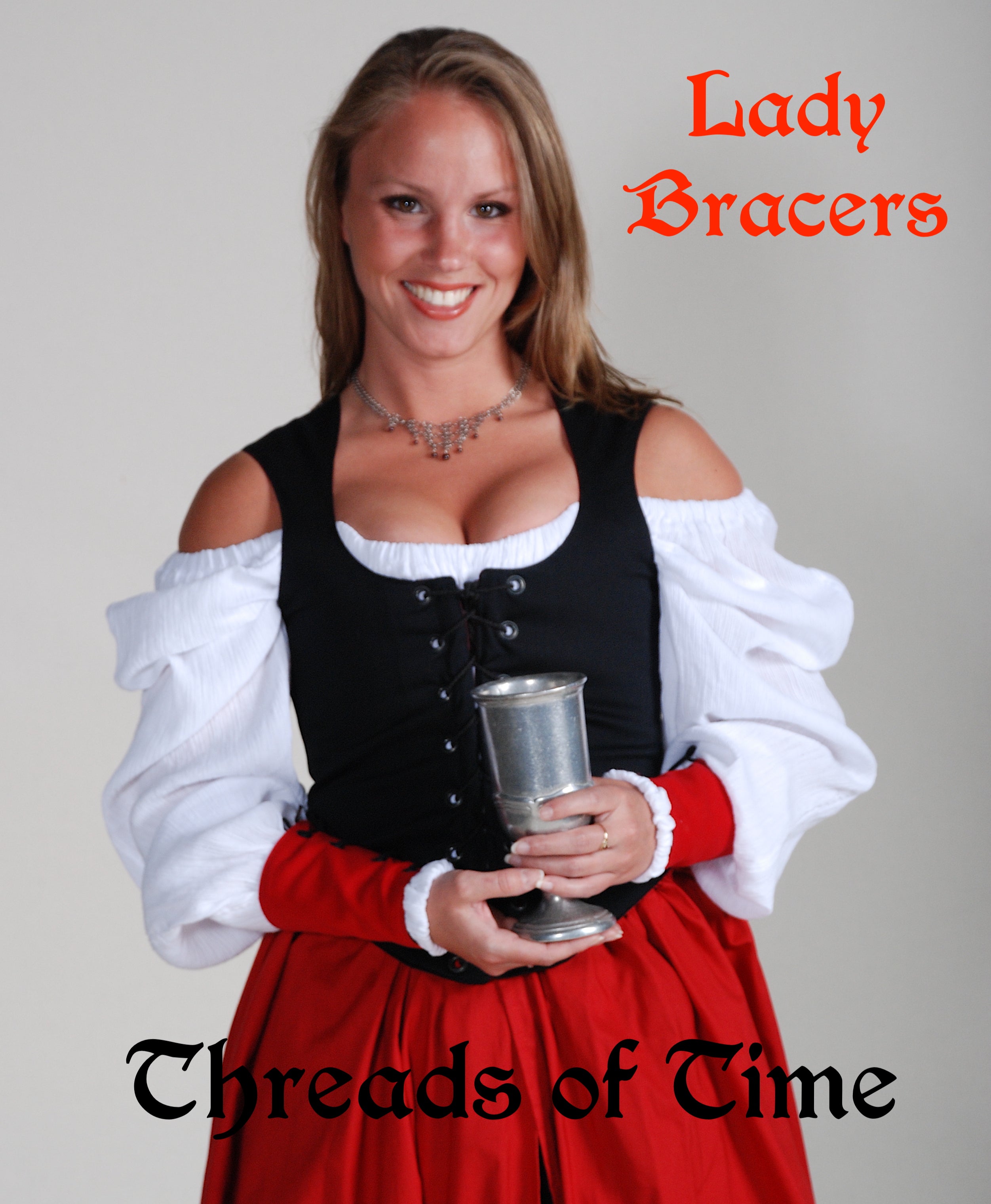 Lady Bracers - plain and embroidered