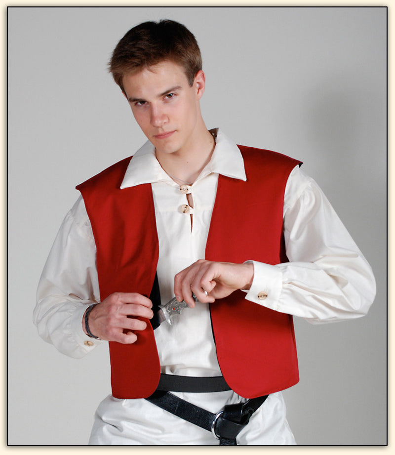 Pirate's Vest red 