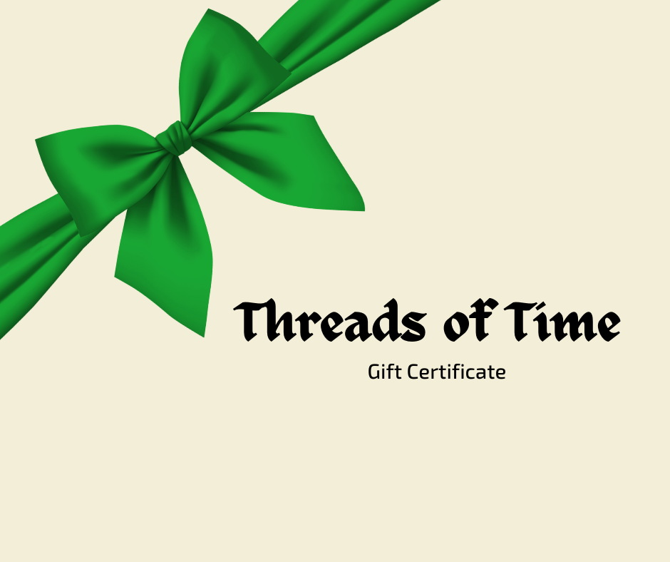 Threads of Time Physical Gift Card