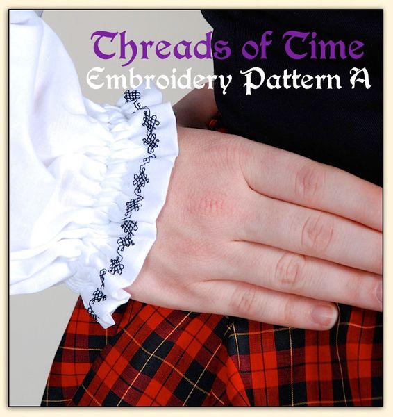 Merchant Chemise - Plain, Celtic or Thistle Embroidery
